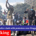 Protest in kenya over death of a blogger ON Thursday