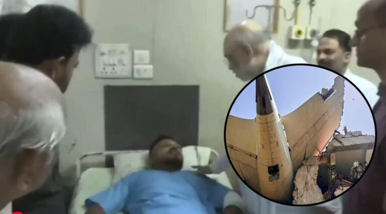Survivor of Air India crash jumped out of emergency exit, police say